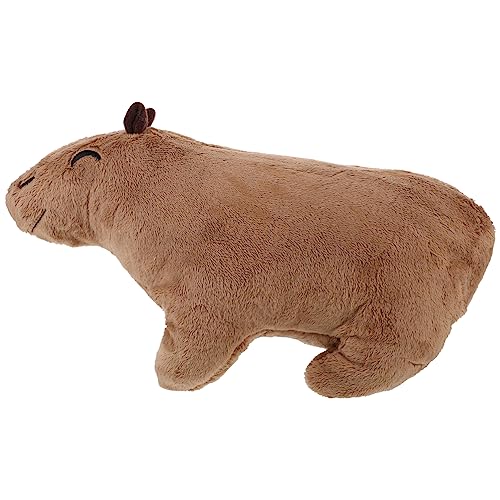 Kisangel Plüsch -Capybara -Spielzeuge stofftier und Kissen Kuscheltier kapybara plüschtiere Maskottchen Stofftier umarmen Capybara Stofftiere PP Baumwolle Hellbraun Kisangel Plüsch -Capybara -Spielzeuge stofftier und Kissen Kuscheltier kapybara plüschtiere Maskottchen Stofftier umarmen Capybara Stofftiere PP Baumwolle Hellbraun von Kisangel
