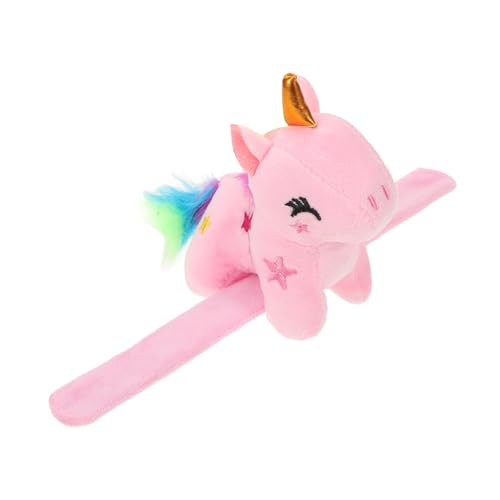 Kisangel Plüsch Einhorn Slap Bracelet aus Weichem Baumwollstoff Robustes Bequemes Party Armband Kinderfreundlich Leicht und Kompakt für Alltag Geeignet Kisangel Plüsch Einhorn Slap Bracelet aus Weichem Baumwollstoff Robustes Bequemes Party Armband Kinderfreundlich Leicht und Kompakt für Alltag Geeignet von Kisangel