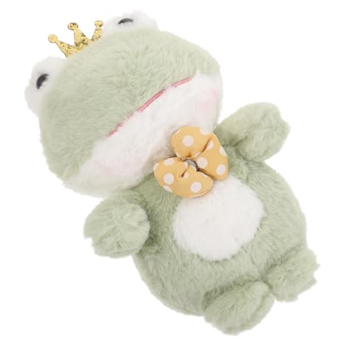 Kisangel Plüsch Frosch Weiches Süßes Stofftier für Dekoration für Schlafzimmer und Wohnzimmer für und Partys von Kisangel