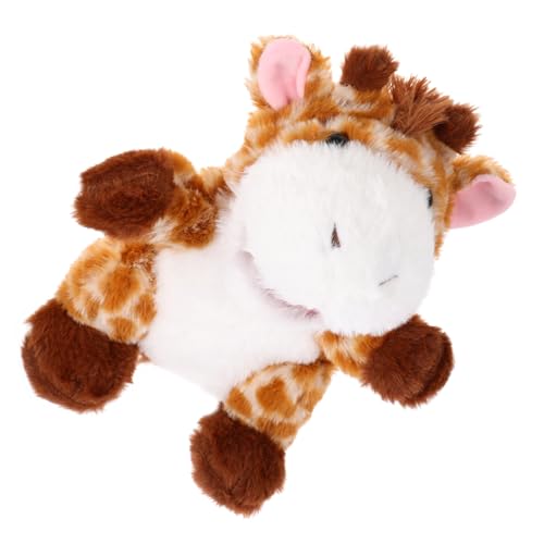 Kisangel Plüsch Giraffe Handpuppe für Interaktives Geschichtenerzählen Cartoon Tierpuppe Pädagogisches für Erwachsene Vielseitig Einsetzbar Langlebig und Sicher von Kisangel