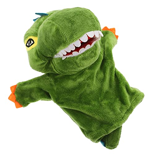 Kisangel Plüsch Handpuppe Dinosaurier Kleine Fingerpuppe Für Geschichtenerzählen Interaktives Für Weiches Stofftier Plüschspielzeug Für Jahre Alte von Kisangel
