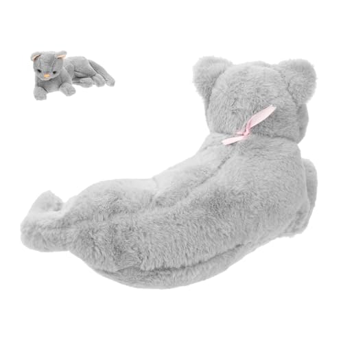 Kisangel Plüsch Katze Ornament Kuscheliges Stofftier Kätzchen Deko für Sofa Auto Kinderkissen Weiches Realistisch Gestaltetes Katzenplüschtier als Wohnaccessoire und Fotorequisite Kisangel Plüsch Katze Ornament Kuscheliges Stofftier Kätzchen Deko für Sofa Auto Kinderkissen Weiches Realistisch Gestaltetes Katzenplüschtier als Wohnaccessoire und Fotorequisite von Kisangel