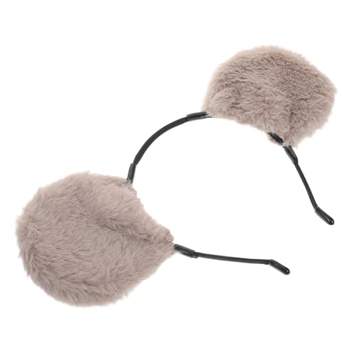 Kisangel Plüsch Mausohren Stirnband Kuscheliges Tierkostüm Haarreif Für Halloween Cosplay Mottoparty Erwachsene Accessoire Sanft Robust von Kisangel