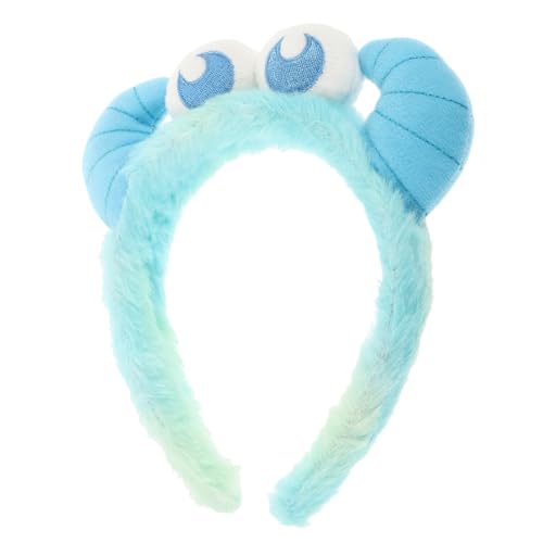Kisangel Plüsch Ochsenhorn Stirnband für Damen Weiches Bequemes Tierstirnband mit Einzigartigem Hörner Design Leichtes Kopfschmuck für Halloween Cosplay Fotoshootings und Partyaccessoires von Kisangel
