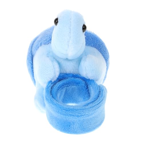 Kisangel Plüsch Tier Slap Armband Kuscheltier Schildkröte Weiches Klatscharmband für Kindergeburtstagsfeiern Partygeschenke und Dekorationen Blau von Kisangel