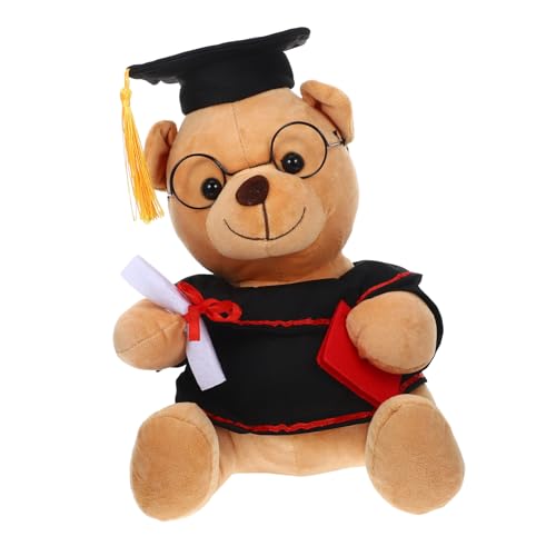 Kisangel Plüschpuppe Studenten Student Kuscheliges studienabschluss plüschbär Zuhause ausgestopfte Bären Ausgestopfter Plüsch-Abschlussbär PP Baumwolle Kisangel Plüschpuppe Studenten Student Kuscheliges studienabschluss plüschbär Zuhause ausgestopfte Bären Ausgestopfter Plüsch-Abschlussbär PP Baumwolle von Kisangel