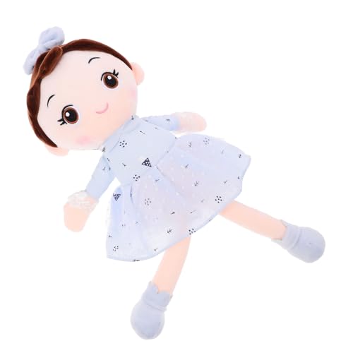 Kisangel Plüschpuppe für Weiches Stofftier mit Blumenkleid zum Kuschelpuppe für Kleinkinder Dekorative für Schlafzimmer und Wohnzimmer von Kisangel