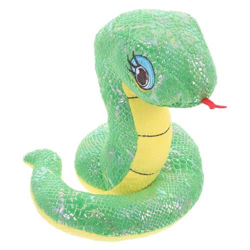 Kisangel Plüschschlange Mit Pailletten Kuscheltier Schlange Realistisches Stofftier Für Für Halloween Partys Zum Scherzen Und Dekorieren von Kisangel