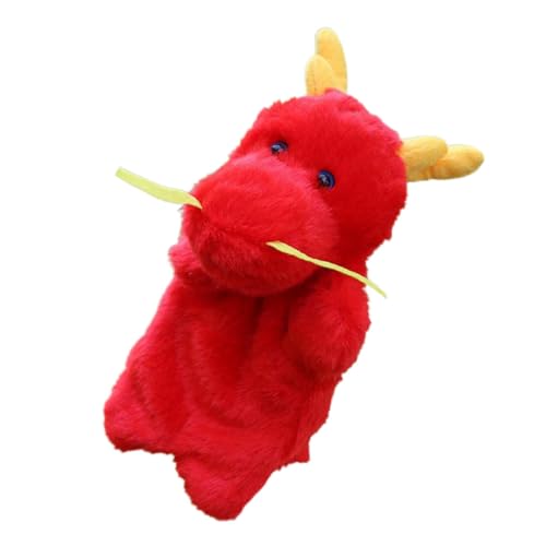 Kisangel Plüschtier -Handpuppe Kuscheltier tierisches Handspielzeug Handpuppe für Simulation Tiermodell Handpuppe Cartoon-Handpuppe tierische Plüsch-Handpuppe Tierpuppe rot Kisangel Plüschtier -Handpuppe Kuscheltier tierisches Handspielzeug Handpuppe für Simulation Tiermodell Handpuppe Cartoon-Handpuppe tierische Plüsch-Handpuppe Tierpuppe rot von Kisangel
