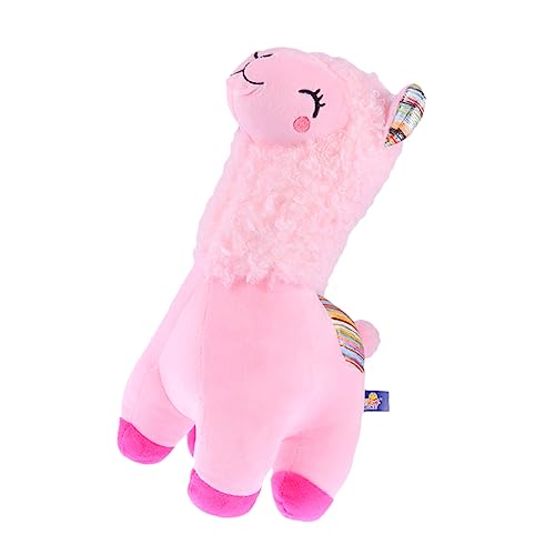 Kisangel Plüschtier für kinderspielzeug Weihnachtsstimmung Children Toys Weihnachten Alpaka Weichspielzeug gefüllte Alpaka-Puppe Plüsch-Alpaka- Baumwolle Rosa Kisangel Plüschtier für kinderspielzeug Weihnachtsstimmung Children Toys Weihnachten Alpaka Weichspielzeug gefüllte Alpaka-Puppe Plüsch-Alpaka- Baumwolle Rosa von Kisangel