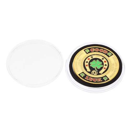 Kisangel Poker Card Guard Metall Münzschutz Poker Souvenir Sammlerstück Tischspiel Glückskarten Schutz für Pokerfans und Spielbegeisterte Kisangel Poker Card Guard Metall Münzschutz Poker Souvenir Sammlerstück Tischspiel Glückskarten Schutz für Pokerfans und Spielbegeisterte von Kisangel