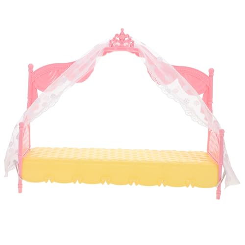 Kisangel Prinzessinnen Puppenbett Für Kleinkinder Möbel Mit Schlafvorhang Zubehör Für Puppenhaus Fördert Kreativität Und Soziale Fähigkeiten Lang Kisangel Prinzessinnen Puppenbett Für Kleinkinder Möbel Mit Schlafvorhang Zubehör Für Puppenhaus Fördert Kreativität Und Soziale Fähigkeiten Lang von Kisangel
