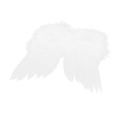 Kisangel Puppen-Engelsflügel-Ornamente Zubehör realistisch Kleiner Puppenengelsflügel kreativer Puppenengelsflügel dekorative Engelsflügel-Dekore Miniflügel Feder Weiß Kisangel Puppen-Engelsflügel-Ornamente Zubehör realistisch Kleiner Puppenengelsflügel kreativer Puppenengelsflügel dekorative Engelsflügel-Dekore Miniflügel Feder Weiß von Kisangel