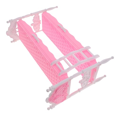 Kisangel Puppen-Minibett Etagenbett für Puppen Mädchen Möbel kinderzimmer puppenbett Spielzeugbett Mini House Accessory Bettverzierung Plastik Rosa Kisangel Puppen-Minibett Etagenbett für Puppen Mädchen Möbel kinderzimmer puppenbett Spielzeugbett Mini House Accessory Bettverzierung Plastik Rosa von Kisangel
