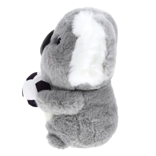 Kisangel Puppenförmiges Puppenförmiges Plüschpuppe Plüschtier Grau von Kisangel