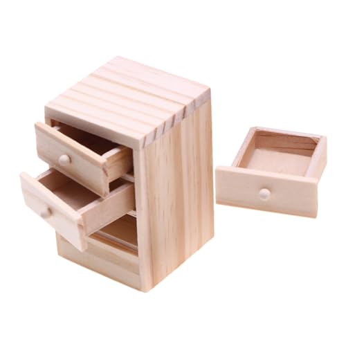 Kisangel Puppenhaus Aufbewahrungsschrank Mit Funktion Detailgetreue Möbel Für Puppen Realistische Mini Dekoration Für Ihre Puppenszenen von Kisangel