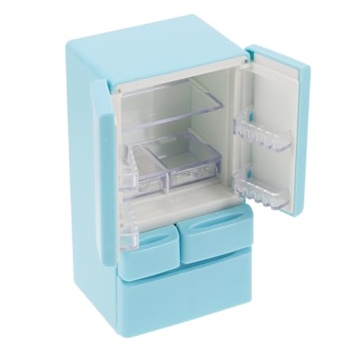 Kisangel Puppenhaus Mini Kühlschrank Modell Doppeltürig Realistisches Küchenzubehör Interaktives für Detailgetreue Miniatur für Puppenhaus Szene Kreatives Bastelspiel Kisangel Puppenhaus Mini Kühlschrank Modell Doppeltürig Realistisches Küchenzubehör Interaktives für Detailgetreue Miniatur für Puppenhaus Szene Kreatives Bastelspiel von Kisangel