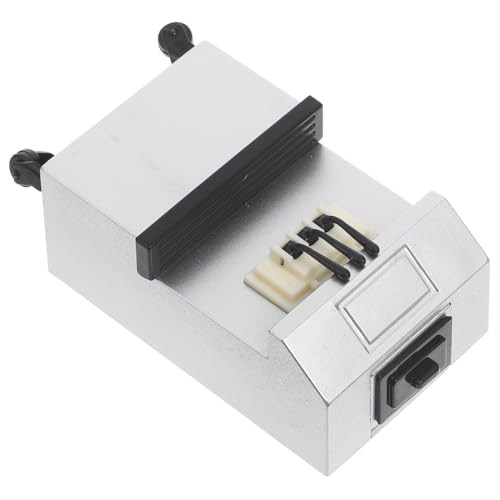 Kisangel Puppenhaus Miniaturen klein Küchengerät vorgeben Mini-Ornamente zum Basteln Miniaturmöbel Miniaturgerät Miniaturen zum Basteln Mini-Eismaschine Plastik Silver von Kisangel
