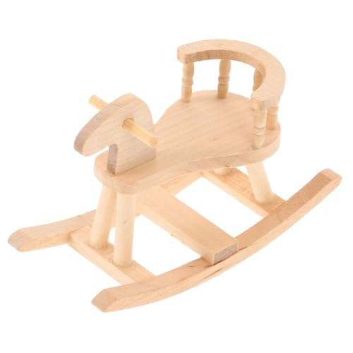 Kisangel Puppenhaus Möbel Dekoration Kinderzimmer Zubehör Natürliches Material Handgefertigt von Kisangel