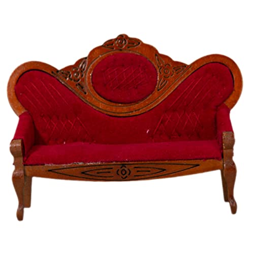 Kisangel Puppenhaus Sofa Modell Aus Holz Vintage Couch Für Puppenhaus Dekoration Puppenmöbel Für Kreative Spielszene Und Fotorequisiten Kisangel Puppenhaus Sofa Modell Aus Holz Vintage Couch Für Puppenhaus Dekoration Puppenmöbel Für Kreative Spielszene Und Fotorequisiten von Kisangel