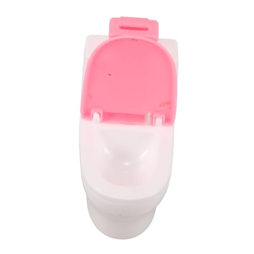 Kisangel Puppenhaus Toilette mit Papierhalter Realistische Badezimmermöbel für des Töpfchentrainings Maßstab Perfektes Zubehör Kisangel Puppenhaus Toilette mit Papierhalter Realistische Badezimmermöbel für des Töpfchentrainings Maßstab Perfektes Zubehör von Kisangel