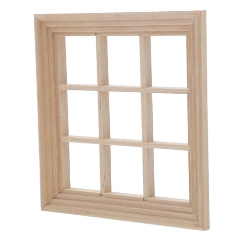 Kisangel Puppenhausfenster Puppenhausmöbel Miniatur-Puppenhaus-Möbelfenster Möbeldekorationsteile Simulationsfenster für Puppenhaus Mini-Möbeltür kleines Fenster Holz Beige Kisangel Puppenhausfenster Puppenhausmöbel Miniatur-Puppenhaus-Möbelfenster Möbeldekorationsteile Simulationsfenster für Puppenhaus Mini-Möbeltür kleines Fenster Holz Beige von Kisangel