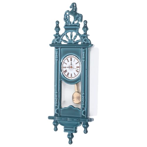 Kisangel Puppenhausuhr-Anhänger Table Clock Retro Uhr Uhr Uhr Kleine Pendeluhr für Puppenhaus Mini Party Babypuppe modern Pendeluhr Dekoration Uhr Figur hölzern Blue Kisangel Puppenhausuhr-Anhänger Table Clock Retro Uhr Uhr Uhr Kleine Pendeluhr für Puppenhaus Mini Party Babypuppe modern Pendeluhr Dekoration Uhr Figur hölzern Blue von Kisangel