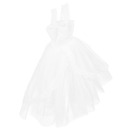 Kisangel Puppenkleidung Prinzessin Hochzeit Modepuppe Kleidung dekorieren dekoratives kleines Kleid Kleid-Ersatz-Requisite Minikleid Foto Requisite Polyester von Kisangel