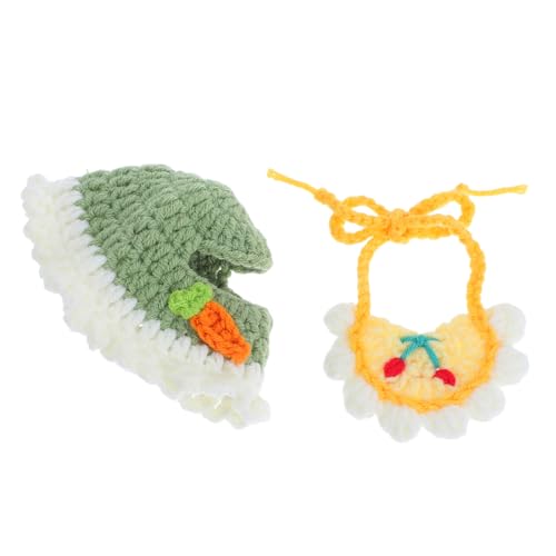 Kisangel Puppenkostüm mit Handgewebtem Hut und Weiche Stabile und Niedliche Puppenaccessoires für Schnelle Verkleidung bei Festen und Partys von Kisangel