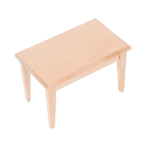 Kisangel Puppenmöbel Elegantes Mini Esszimmer Zubehör Für Kreative Szenen Und Bastelprojekte von Kisangel