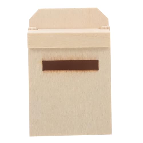 Kisangel Puppenmöbel Gestaltete Mini Holzmailbox Zubehör Für Ihr Dollhouse Für Farblich Neutral Kisangel Puppenmöbel Gestaltete Mini Holzmailbox Zubehör Für Ihr Dollhouse Für Farblich Neutral von Kisangel