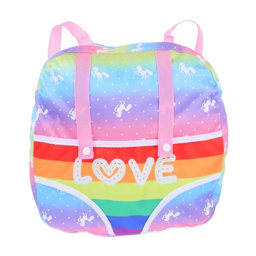 Kisangel Puppenrucksack Wiedergeborenes Puppenzubehör Tragehilfe Für Babypuppen Puppenspeicherung Tragetasche Für Puppen Für Babypuppen Puppentragen Für Kleine Mädchen Polyester von Kisangel