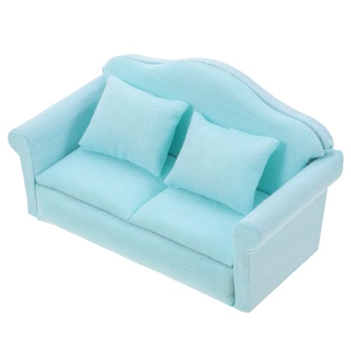 Kisangel Puppenstubensofa Miniatur-puppenhauszubehör Miniatur-hausmöbel Mini-Sofas Für Schlafzimmer Winzige Möbel Spielzeugcouch Für Puppen Puppenhaus Wohnzimmer Möbel Holz Light Green Kisangel Puppenstubensofa Miniatur-puppenhauszubehör Miniatur-hausmöbel Mini-Sofas Für Schlafzimmer Winzige Möbel Spielzeugcouch Für Puppen Puppenhaus Wohnzimmer Möbel Holz Light Green von Kisangel
