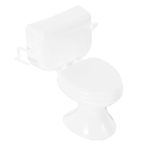 Kisangel Puppentoilette Mini Toilette Für Puppenhausmöbel Winzige Toilette Modell Puppenhausmöbel Puppenhauszubehör Und Möbel Minimöbel Puppenhausminiaturen Weißer Kunststoff Kisangel Puppentoilette Mini Toilette Für Puppenhausmöbel Winzige Toilette Modell Puppenhausmöbel Puppenhauszubehör Und Möbel Minimöbel Puppenhausminiaturen Weißer Kunststoff von Kisangel