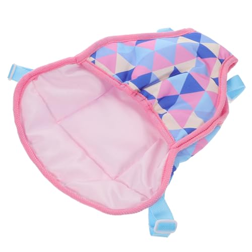 Kisangel Puppenträger Für Atmungsaktiver Puppenwickel Tragbares Design Für Outdoor Aktivitäten Puppenzubehör Pinkem Dreiecksmuster Perfektes von Kisangel