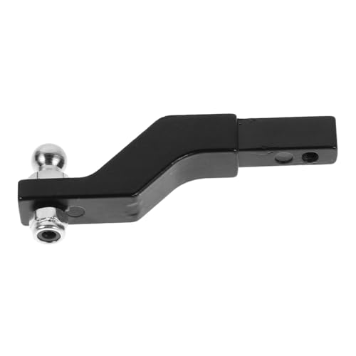 Kisangel RC-Auto-Lenkgetriebe-Zugstange RC-Winde mit Zwei Motoren RC-Crawler-Abschleppsatz RC-Abschlepphakenkette RC-Kletterauto-Zugseilhaken RC-Anhänger RC-Achszugcode Metall Black von Kisangel