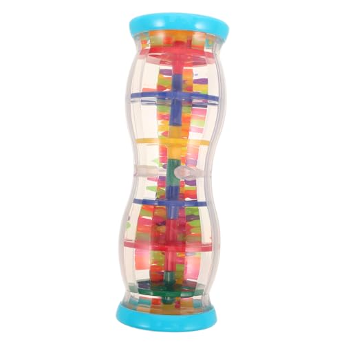 Kisangel Rain Stick für Kleinkinder Musikinstrument aus Sicherem Kunststoff zur Musikalischer Fähigkeiten und Koordination für Interaktive Lernspiele von Kisangel