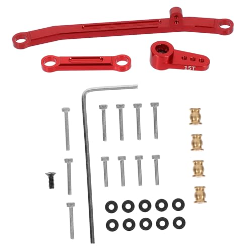 Kisangel Rc Auto Upgrade Zubehör Metalllenkstange für Axial Präzise Steuerbare Lenkgestänge mit Geringem Reibungswiderstand Einfache Montage Langlebige Rote Servolenkarm Kompatibilität Kisangel Rc Auto Upgrade Zubehör Metalllenkstange für Axial Präzise Steuerbare Lenkgestänge mit Geringem Reibungswiderstand Einfache Montage Langlebige Rote Servolenkarm Kompatibilität von Kisangel