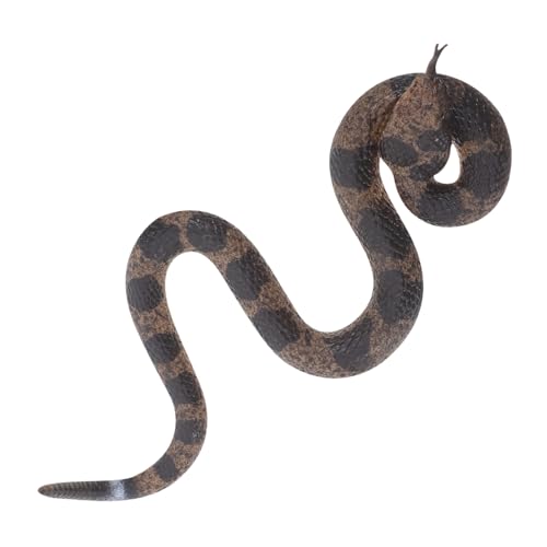 Kisangel Realistische Gummi Klapperschlange mit Klangsimulation Tragbare Falsche Schlange für Halloween Deko und Outdoor Streiche Kisangel Realistische Gummi Klapperschlange mit Klangsimulation Tragbare Falsche Schlange für Halloween Deko und Outdoor Streiche von Kisangel