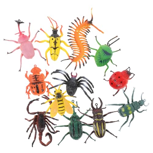 Kisangel Realistische Insektenfiguren aus Langlebigem PVC Lebensecht Bemalt Pädagogisches Lernspielzeug und Dekoration für Halloween Indoor und Outdoor für Kisangel Realistische Insektenfiguren aus Langlebigem PVC Lebensecht Bemalt Pädagogisches Lernspielzeug und Dekoration für Halloween Indoor und Outdoor für von Kisangel