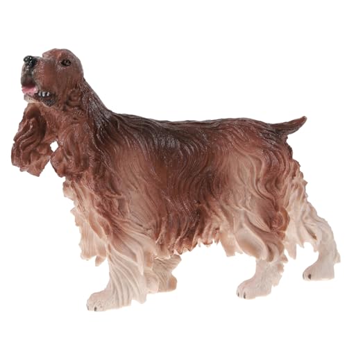 Kisangel Realistische Kunststoff Cocker Spaniel Figur Simuliertes Hundemodell für Kognitive Entwicklung Dekorationsfigur für Kinderzimmer und Lernräume Kisangel Realistische Kunststoff Cocker Spaniel Figur Simuliertes Hundemodell für Kognitive Entwicklung Dekorationsfigur für Kinderzimmer und Lernräume von Kisangel