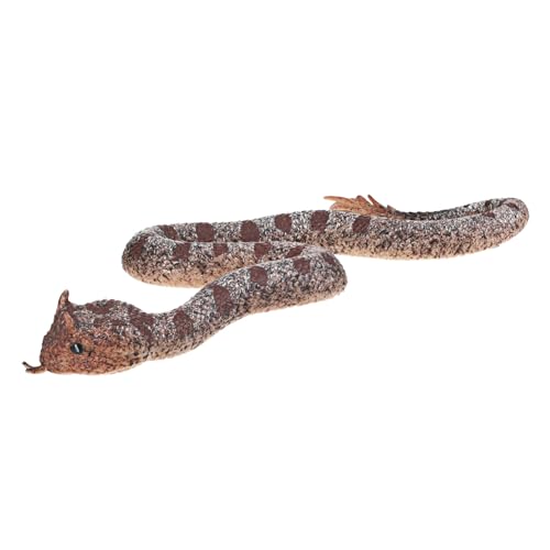 Kisangel Realistische TPR Silikon Schlange Flexibel Kleines Gummi Requisiten-Schlange für Halloween Garten Streichspaß und Vogelabwehr Lebensechte Deko Pseudocerastes Urarachnoides Kisangel Realistische TPR Silikon Schlange Flexibel Kleines Gummi Requisiten-Schlange für Halloween Garten Streichspaß und Vogelabwehr Lebensechte Deko Pseudocerastes Urarachnoides von Kisangel