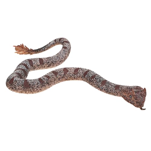 Kisangel Realistische TPR Silikon Schlange zum Streichen und Halloween Deko Weiche Gummischlange für Gartendeko Eichhörnchen-scheuche und Party-spaß Pseudocerastes Urarachnoides Kisangel Realistische TPR Silikon Schlange zum Streichen und Halloween Deko Weiche Gummischlange für Gartendeko Eichhörnchen-scheuche und Party-spaß Pseudocerastes Urarachnoides von Kisangel