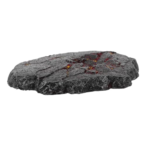 Kisangel Realistischer Anime Figure Posing Base mit Lava Robuste Plattform für Sammelfiguren Vielseitiger Displayhalter für Actionfiguren für Schreibtisch und Vitrine Pflegeleicht von Kisangel