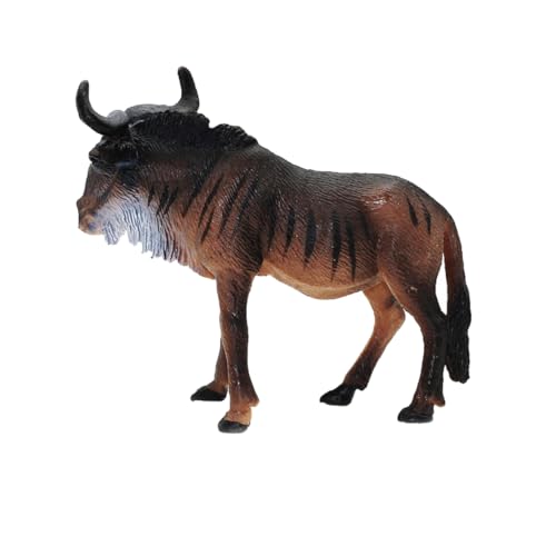 Kisangel Realistisches Afrikanisches Tiermodell Figur Desktop Dekoration Lernspielzeug Wildtiere für Zuhause und Büro Kisangel Realistisches Afrikanisches Tiermodell Figur Desktop Dekoration Lernspielzeug Wildtiere für Zuhause und Büro von Kisangel
