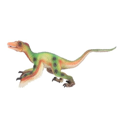 Kisangel Realistisches Dinosaurier Modell Beweglicher Mund Langlebiges Kunststoffmaterial Pädagogisch Bedeutsam Kreative Desktop Dekoration für Jungen und Mädchen Dino von Kisangel