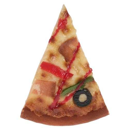 Kisangel Realistisches Faux Pizza Slice Modell für Heimdekoration und Fotografie Lebensechtes für Küchen Deko und Rollenspiel Requisiten Kisangel Realistisches Faux Pizza Slice Modell für Heimdekoration und Fotografie Lebensechtes für Küchen Deko und Rollenspiel Requisiten von Kisangel