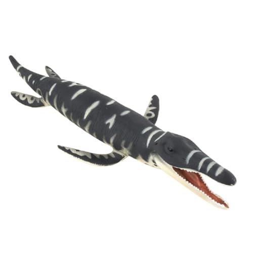 Kisangel Realistisches Liopleurodon Dinosaurier Modell aus Robustem PVC Detailgetreue Urzeit Figur zur Raumdekoration Geschenk für Sammler und Dinosaurierfans Geeignet von Kisangel