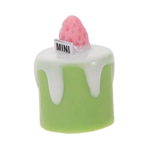 Kisangel Realistisches Mini Kuchen Langlebigem Harz Kompakter Künstlicher Matcha Dessert Nachbildung für Puppenhaus Deko Fotografie Requisite und DIY Bäckerei Szenen Platzsparend und Kisangel Realistisches Mini Kuchen Langlebigem Harz Kompakter Künstlicher Matcha Dessert Nachbildung für Puppenhaus Deko Fotografie Requisite und DIY Bäckerei Szenen Platzsparend und von Kisangel