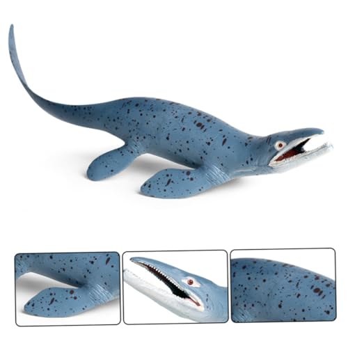 Kisangel Realistisches Mosasaurus Modell Dinosaurier Figur aus Kunststoff Lebensecht Gestaltetes Mini Dinosaurier für Kreative Urzeit Dekoration für Zuhause Büro Geschenkidee von Kisangel
